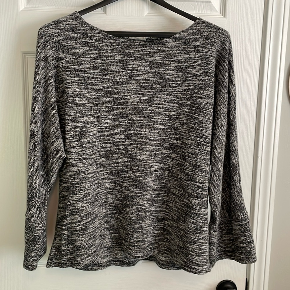 Maternity Sweater With Button Back - image 1